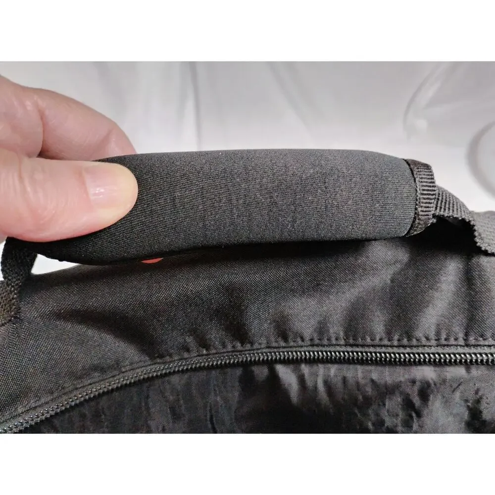 GAP Black Laptop Messenger Bag Briefcase Travel Work Commuter Organizer